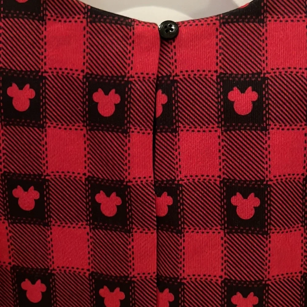 NWT Disney x Pippa & Julie Mickey Minnie Plaid Dress Girls